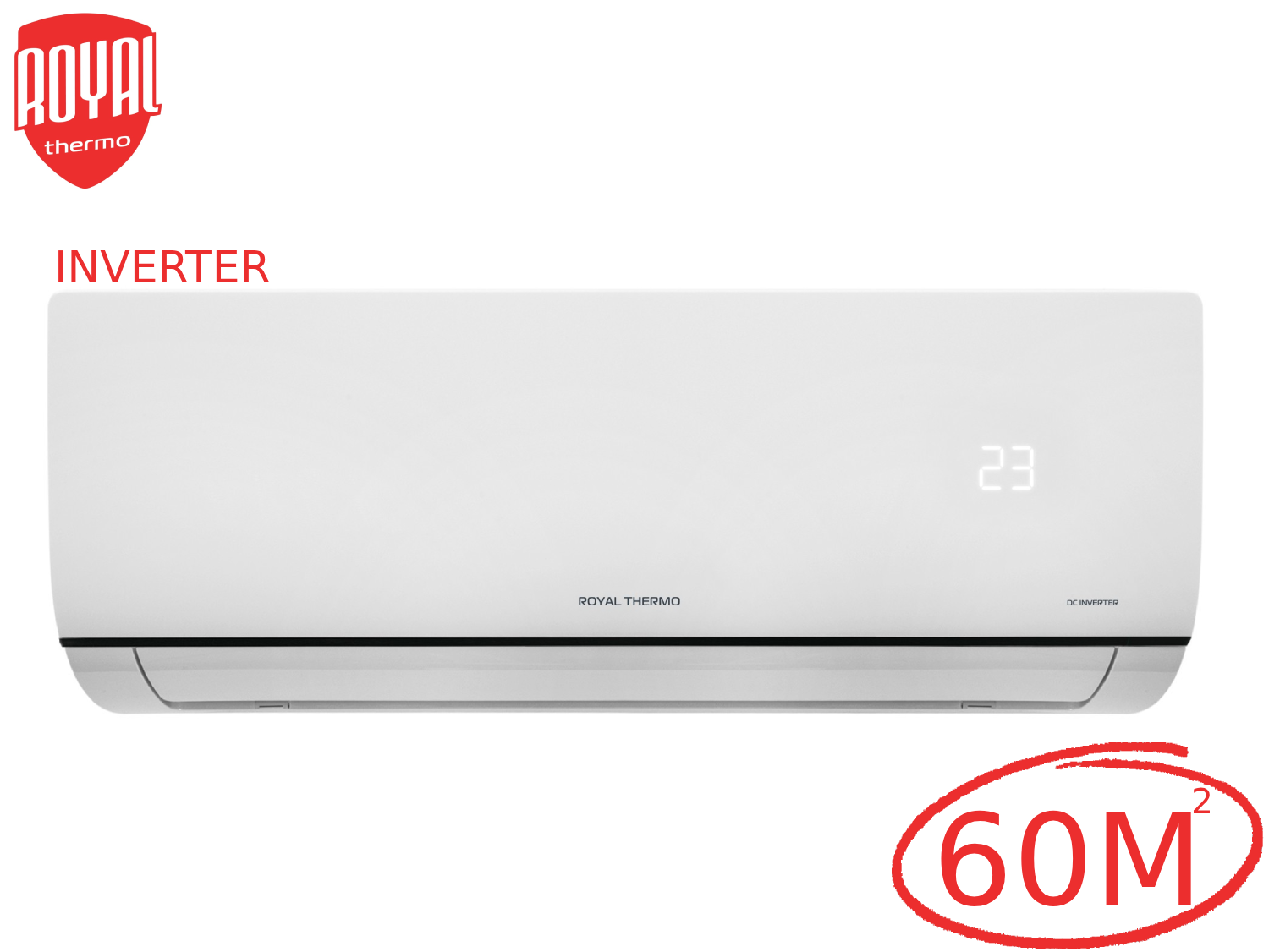 Сплит-система ROYAL THERMO серии SIENA DC RTSI-24HN8 комплект