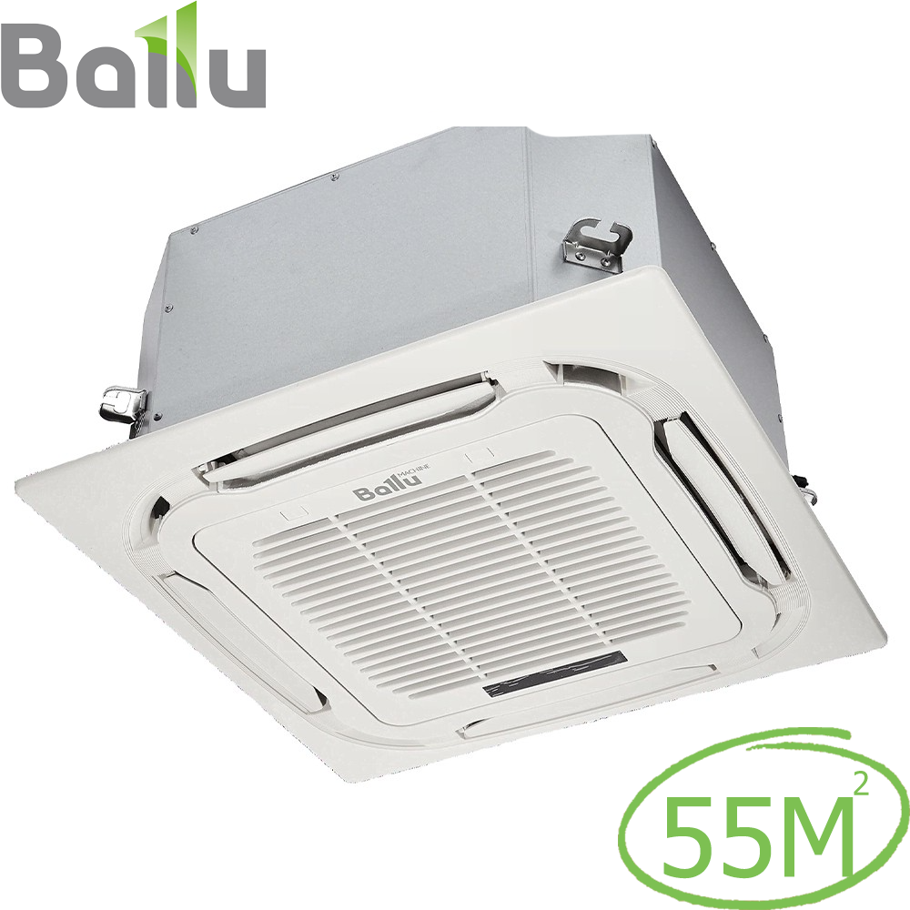Сплит-система кассетного типа Ballu Machine серии Universal 3 BLC_C-18HN1_21Y (compact) комплект