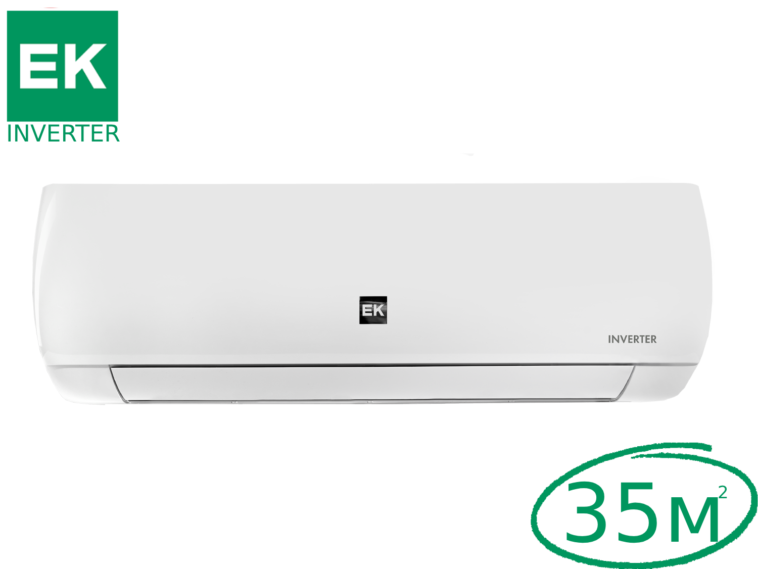 Сплит-система Euroklimat серии Futura Heat Pupm EKSF-35HIS Inverter комплект