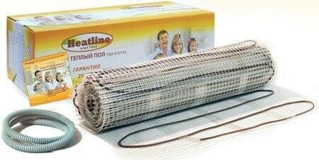 Плёночный тёплый сверхтонкий пол «Heatline» на основе нагревательных матов MS-75-0,5