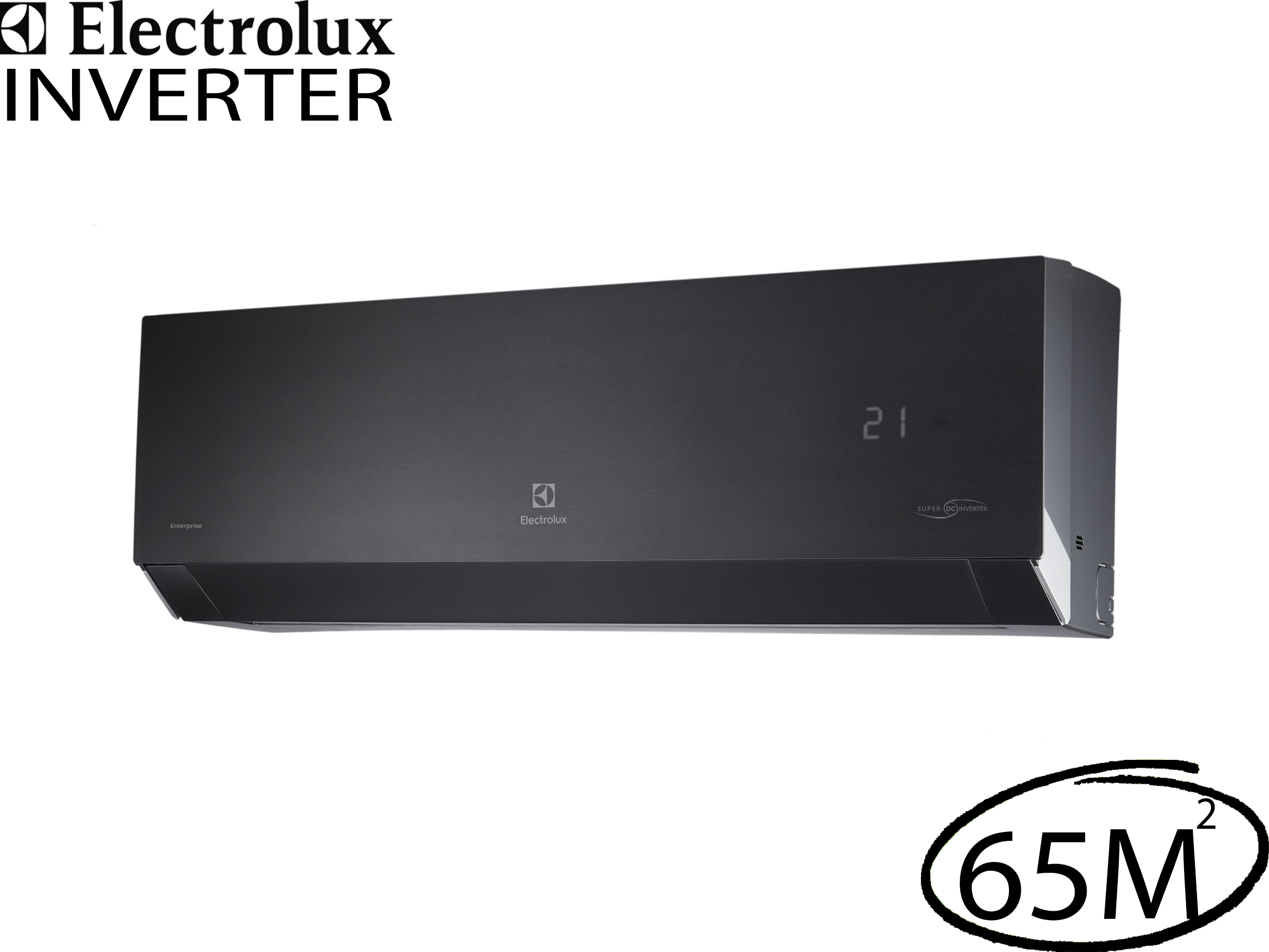 Сплит-система инверторного типа Electrolux Enterprise Super DC EACS/I-24HEN-BLACK/N8_24Y комплект