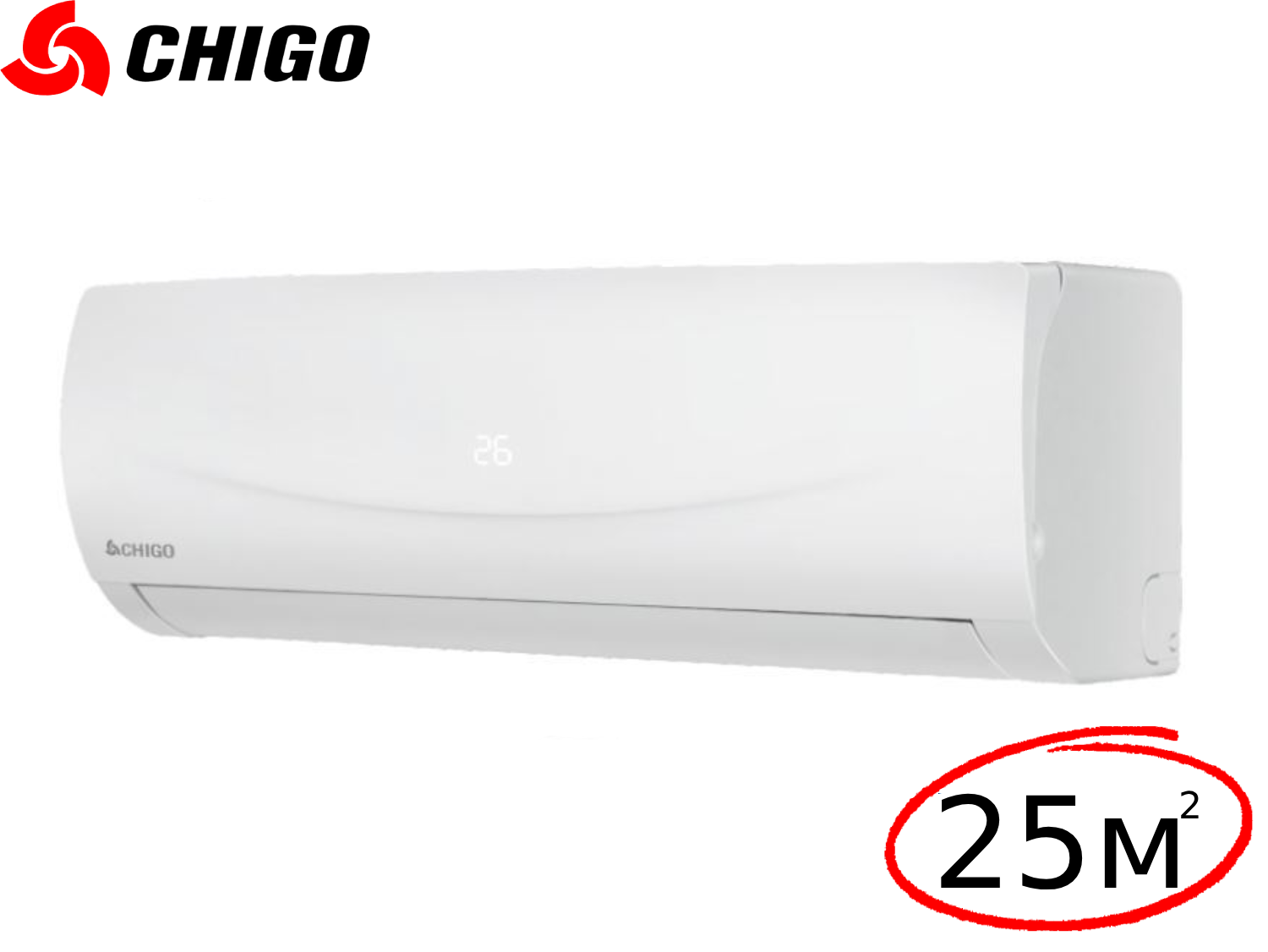 Сплит-система Chigo серии MOON CS-25H3A-B181 комплект