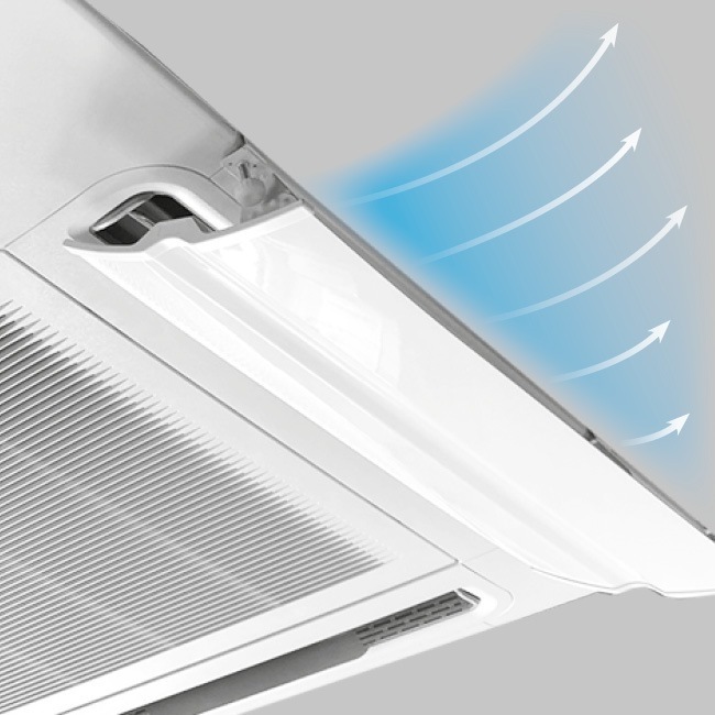 Экран-отражатель для кассетного блока сплит-системы LA-NW600-CA