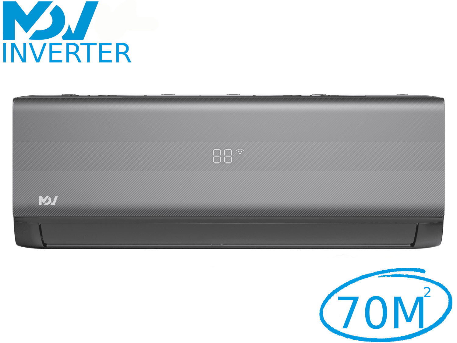 Инверторная сплит-система MDV серии INFINI Loft ERP MDSALF-24HRFN8 / MDOALF-24HFN8