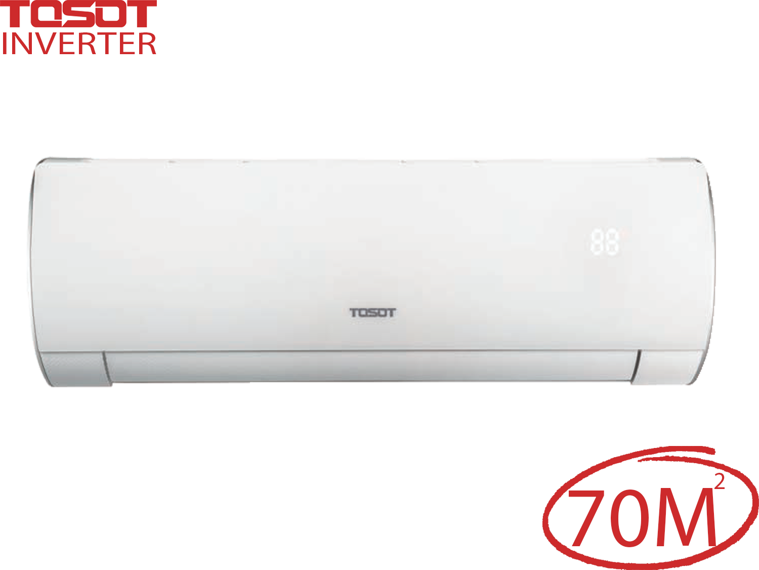 Сплит-система Tosot серии Lyra X T24H-SLyW/I Inverter комплект