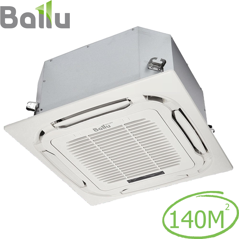 Комплект Ballu Machine BLCI_C-48HN8/EU_23Y инверторной сплит-системы, кассетного типа