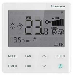 Инверторная сплит-система канального типа серии HEAVY EU DC INVERTER R32 Wi-Fi AUD-60UX4REH8/AUW-60U6RW8 WI-FI (комплект)
