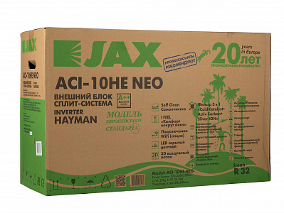Сплит-система JAX серии NEO HAYMAN ACI-10HE Inverter комплект
