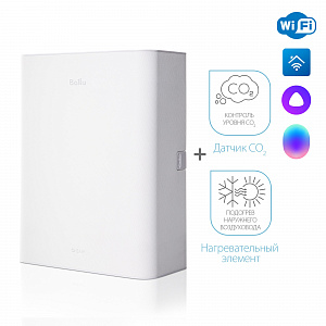 Очиститель воздуха приточный Ballu ONEAIR ASP-100WM белый